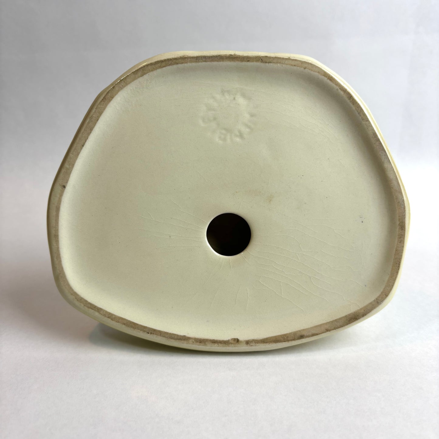 Wembley Ware Bull Ashtray – Lustre Glaze with Gold Bull