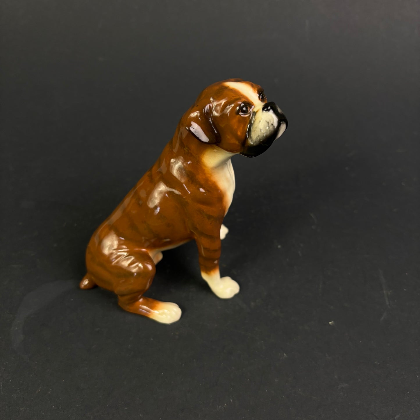 Beswick Boxer Dog Figurine – Seated