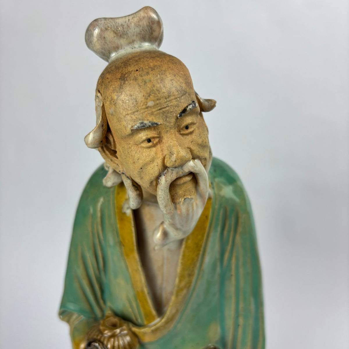 Detail of scholar face and beard