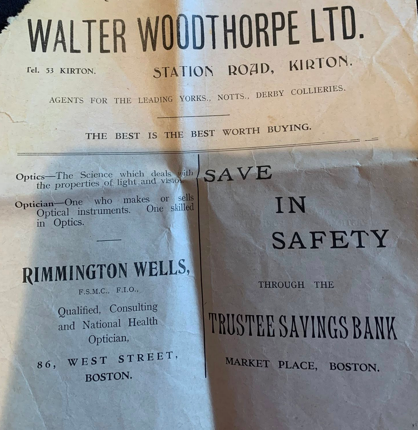 Antique Folding Pince-Nez Sunglasses with Case – Rimmington Wells, Boston