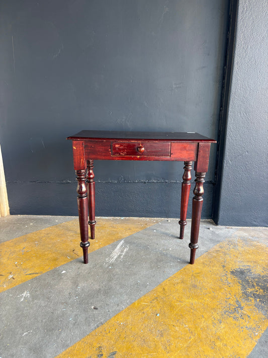 Small Antique Mahogany Hall Table