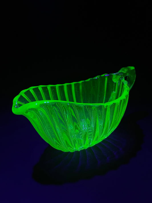 Small Uranium Glass Jug