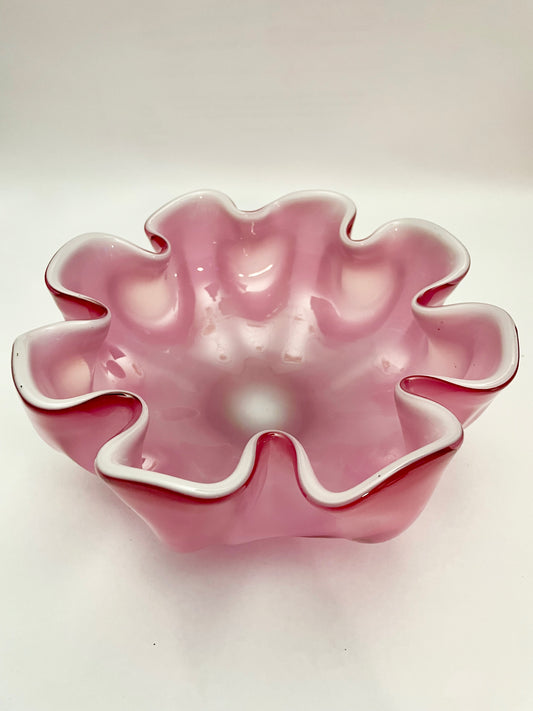 Hand-blown Japanese bowl