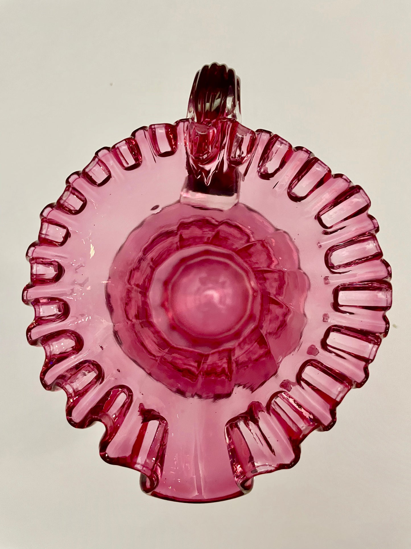 Large Victorian Cranberry Jug