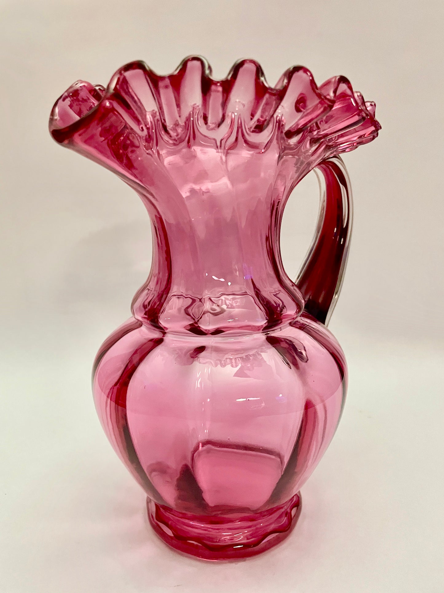 Large Victorian Cranberry Jug