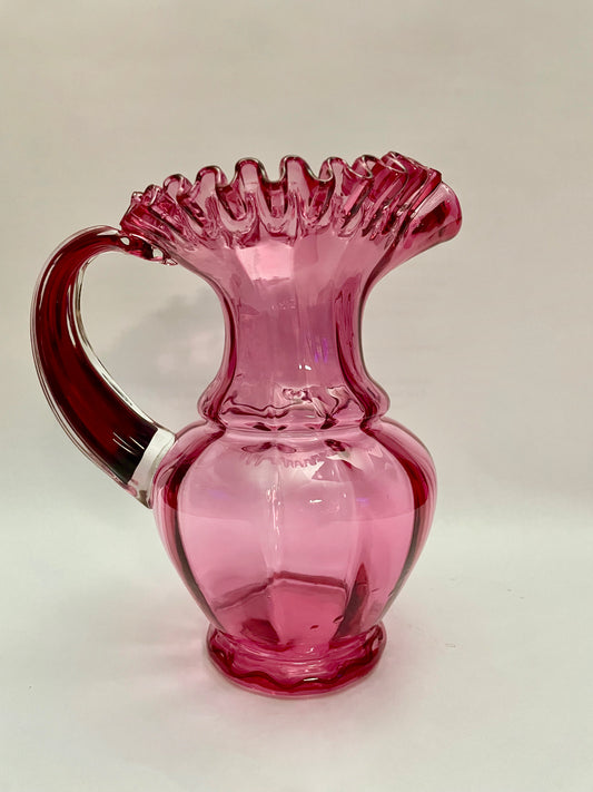 Large Victorian Cranberry Jug