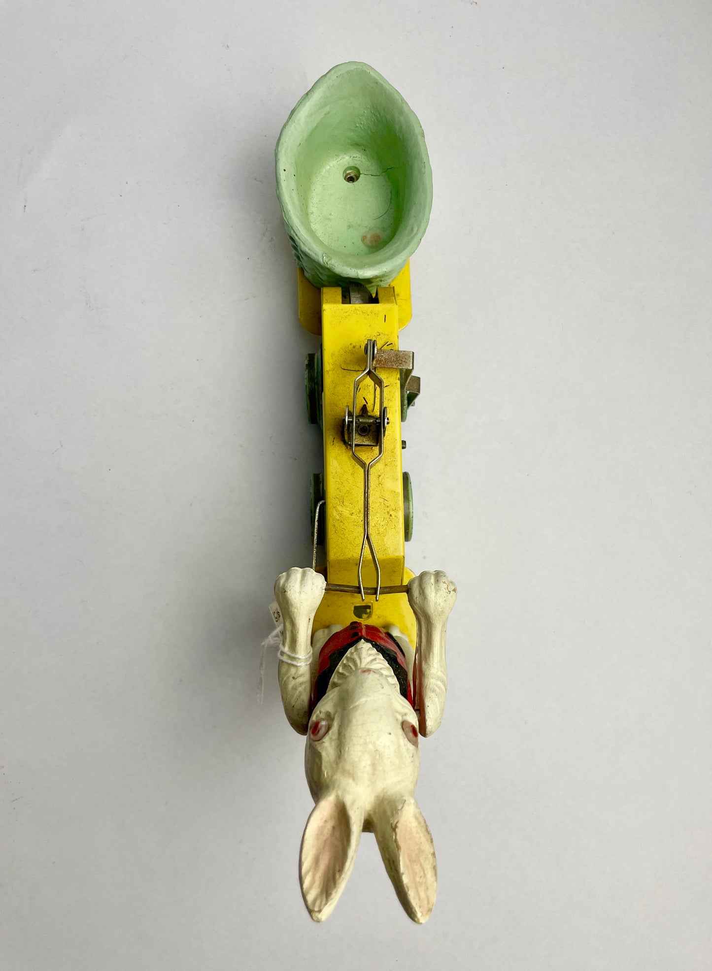 1930s Lionel Prewar Peter Rabbit Easter Bunny Handcar with Flanged Wheels