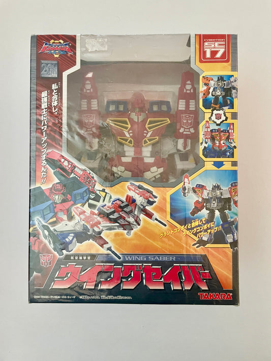 Transformers Superlink Wingsaber SC-17 Takara Energon 2003 Jetwing MISB
