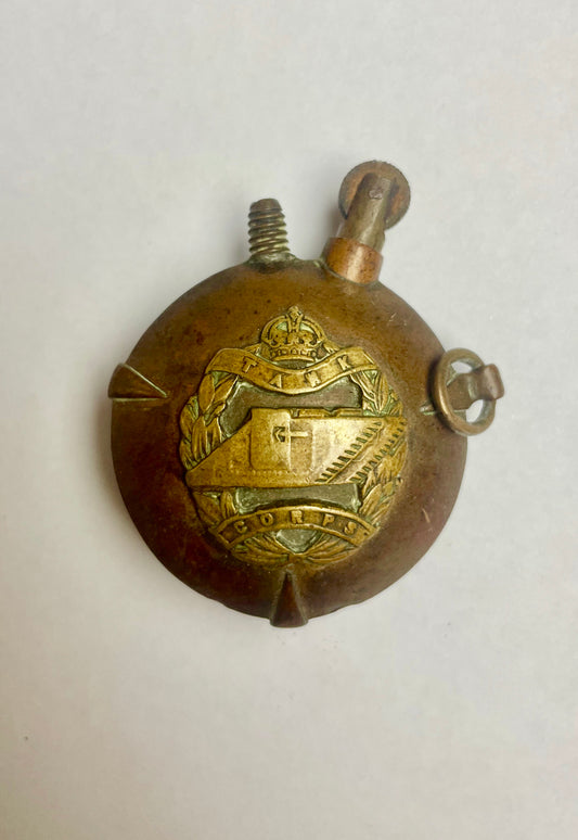 Australian WWI Trench Art Lighter Tank/Medical