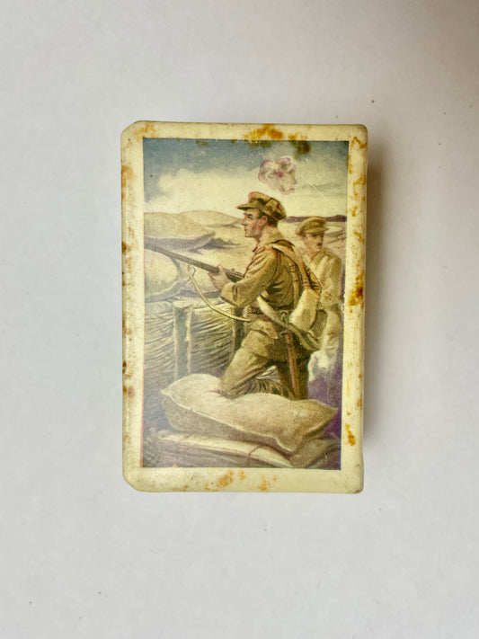 WWI British Matchbox Cover