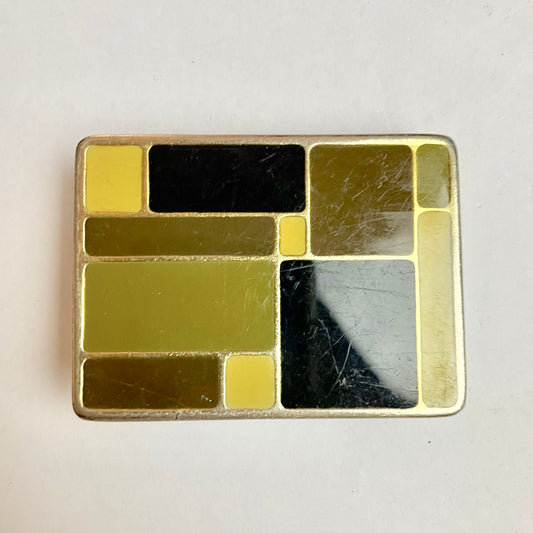 Vintage 1980's Resin Belt Buckle