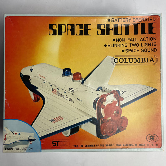 Masudaya Electronic Tin Toy Space Shuttle Columbia