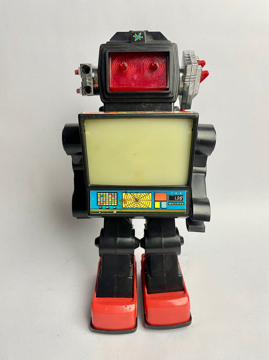 Horikawa Sh Yonezawa Cragstan T. Robot Plastic Japan Vintage Space Toy 1978