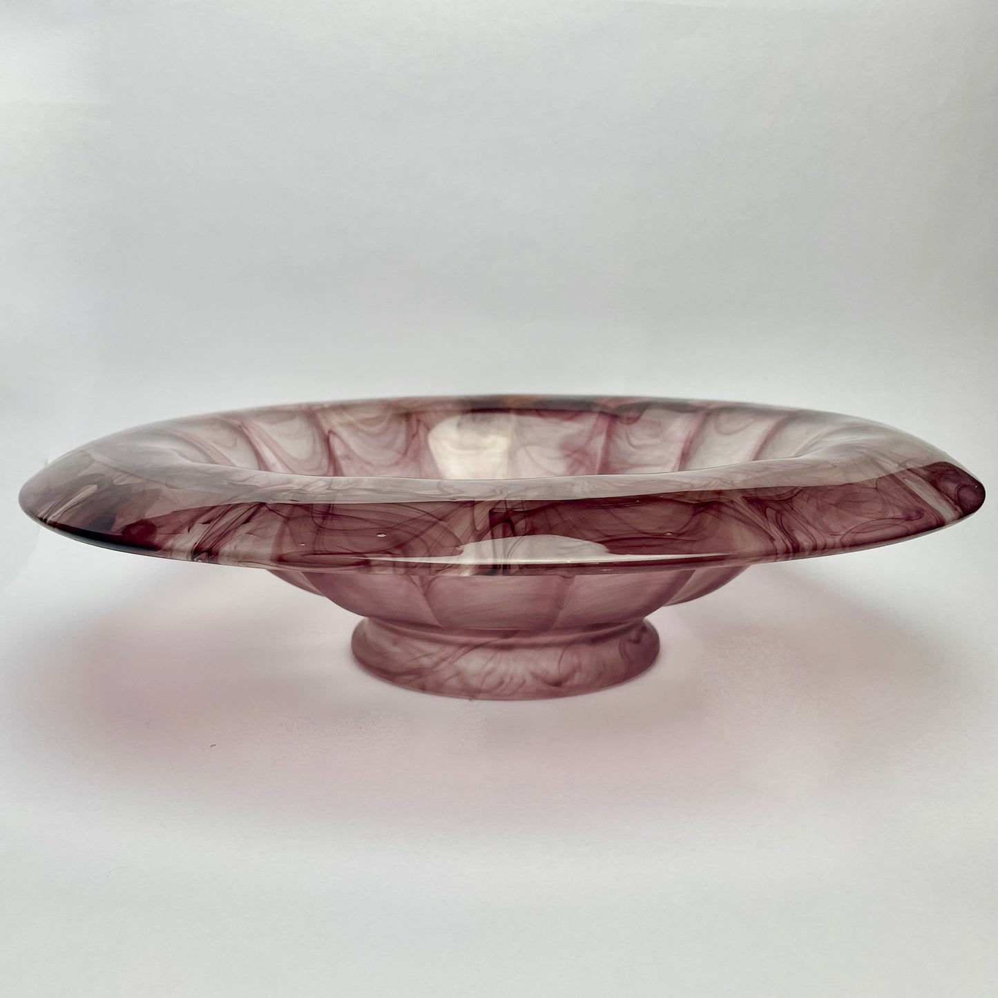 Extra Large Amethyst Float Bowl 36cm diameter