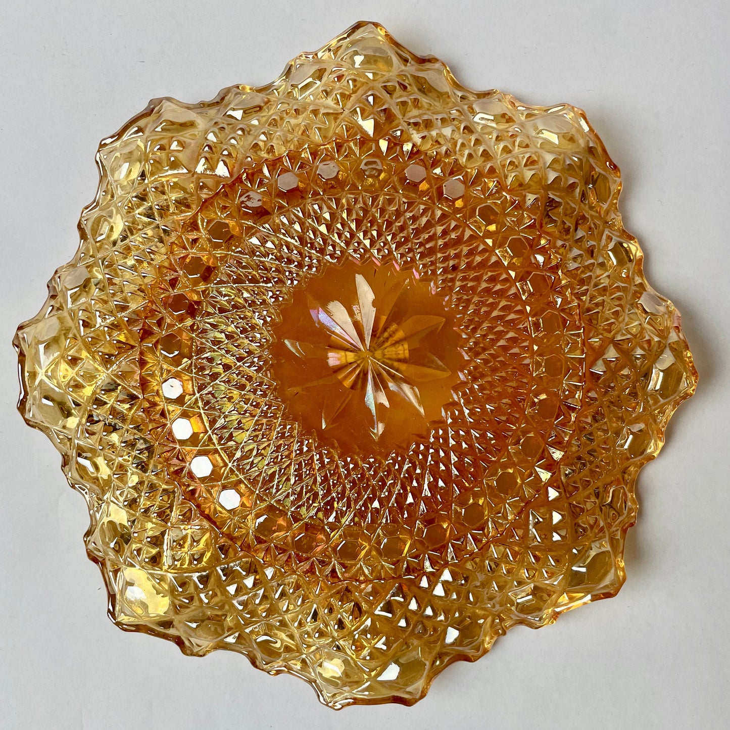 Carnival Glass Dish