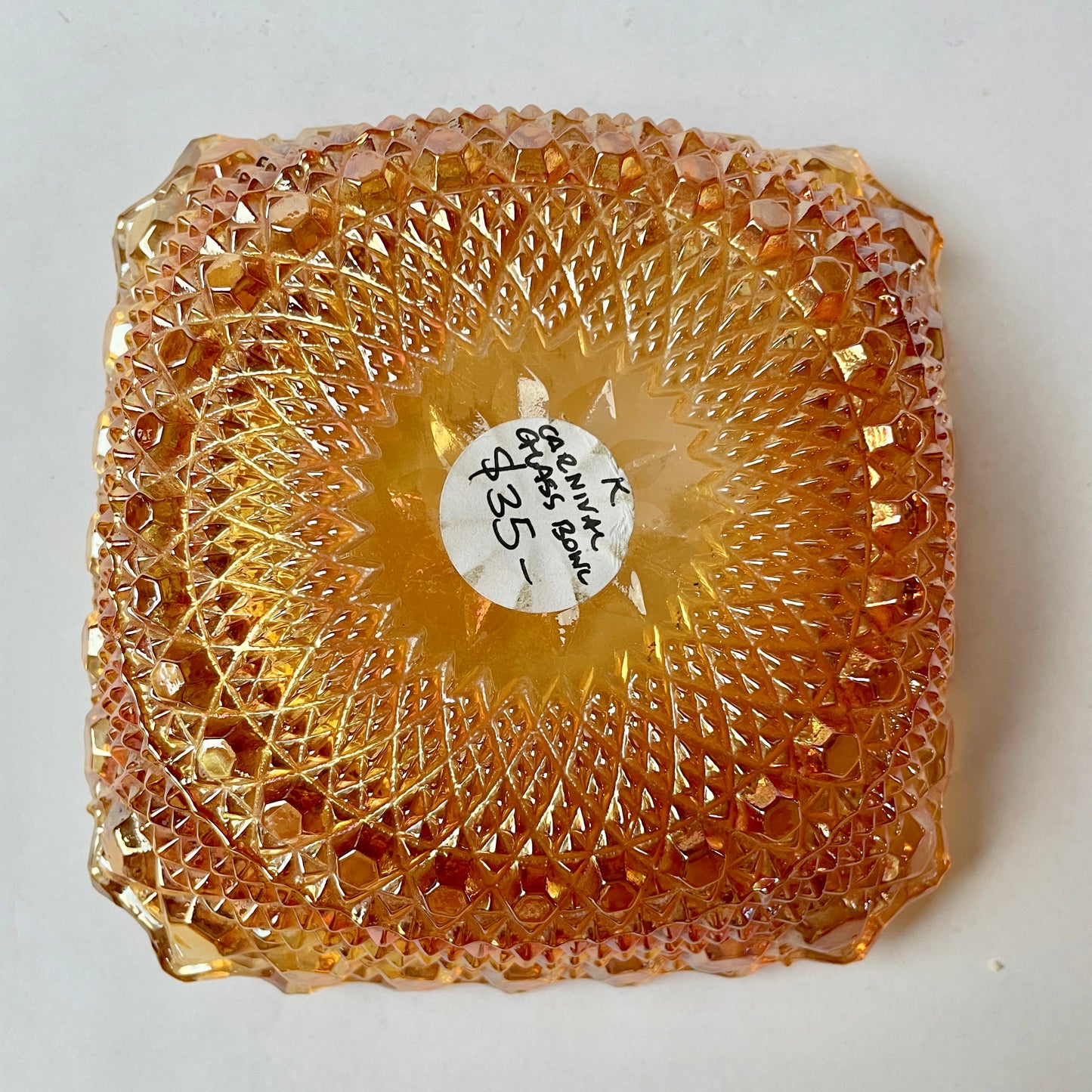 Small Carnival Glass Bowl