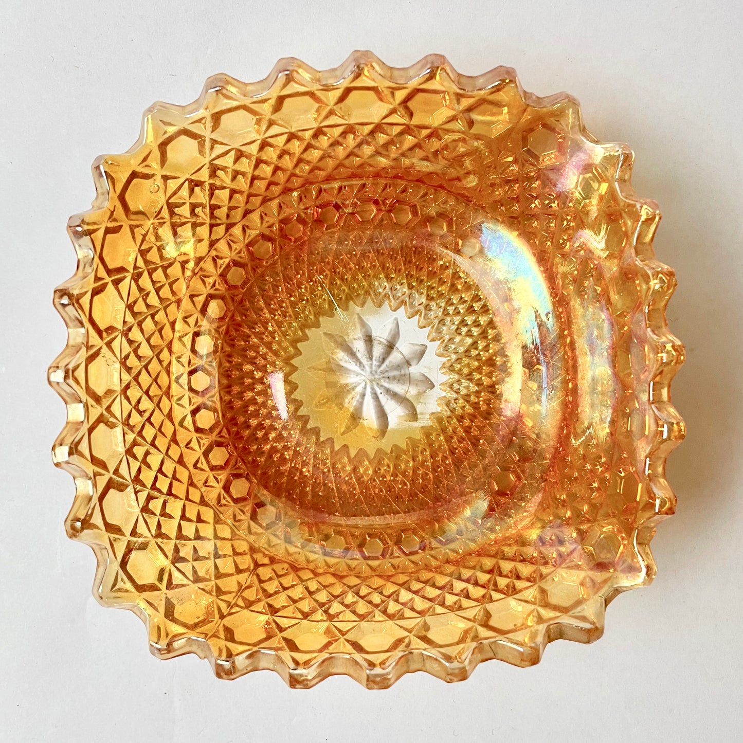 Small Carnival Glass Bowl