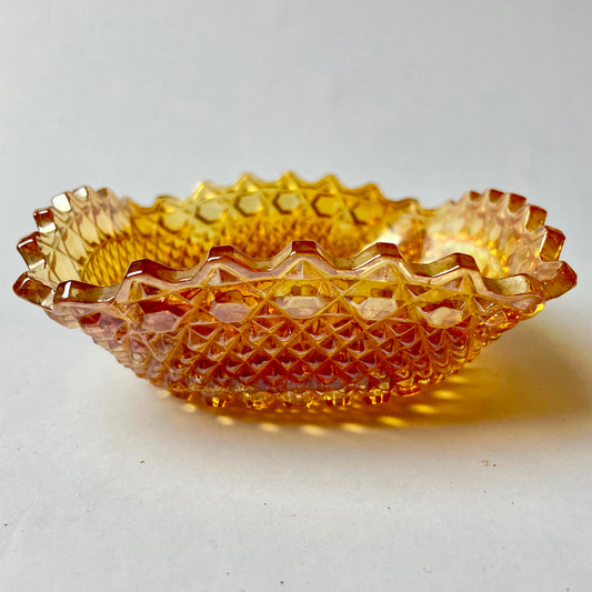 Small Carnival Glass Bowl