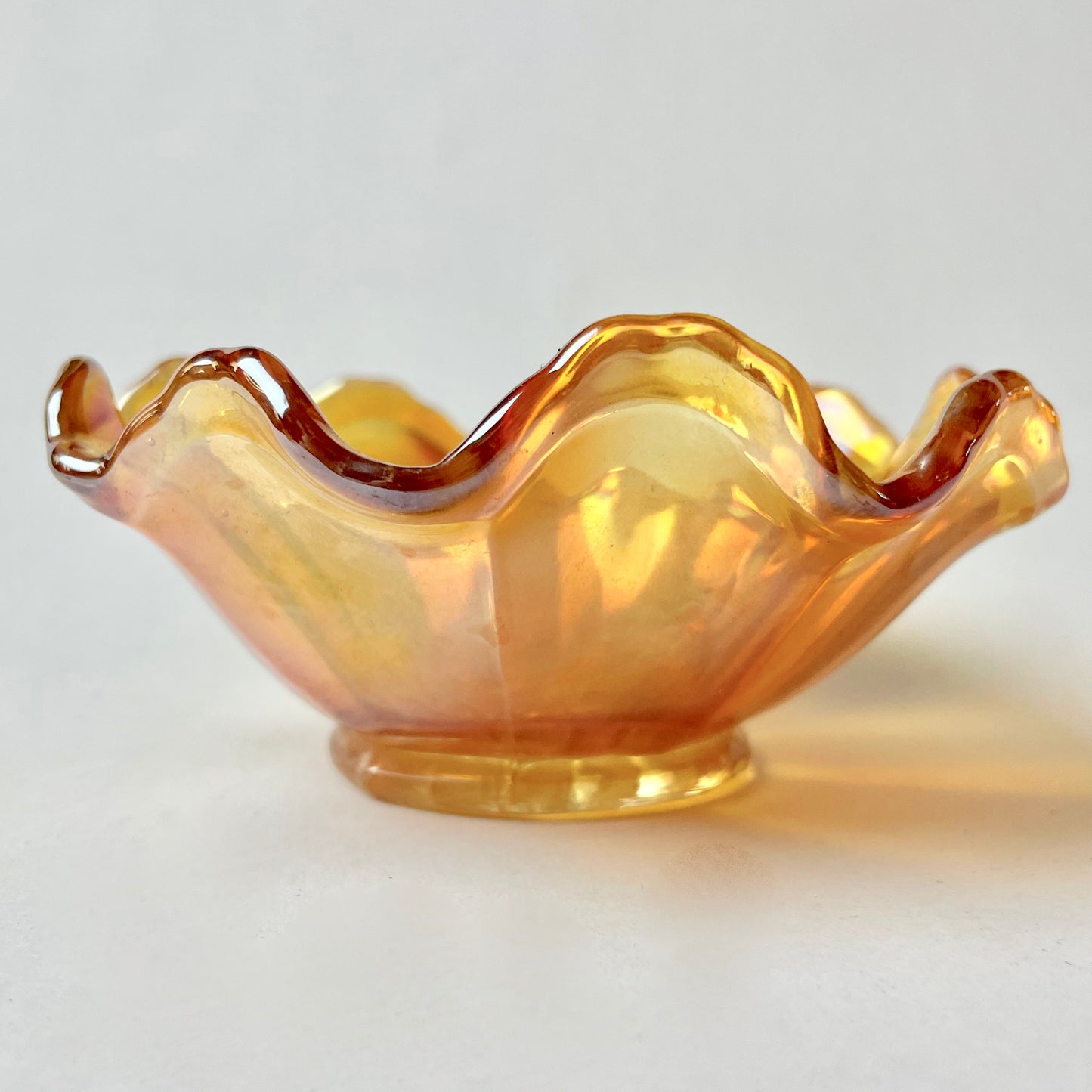 Small Carnival Glass Bowl