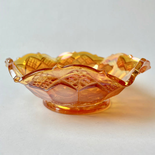 Small Carnival Glass Bowl
