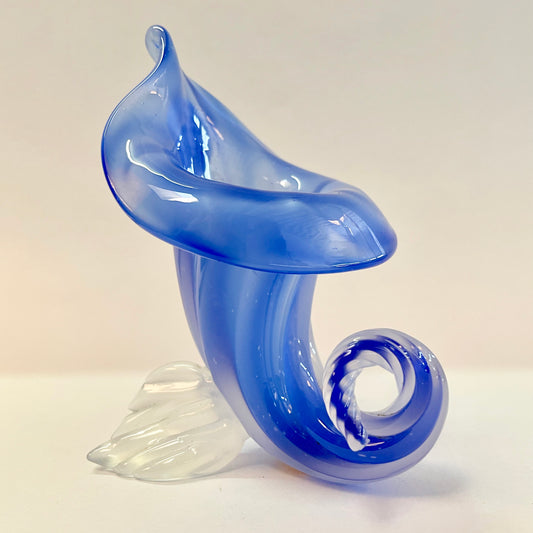 Murano Glass Cornucopia Vase (AF)