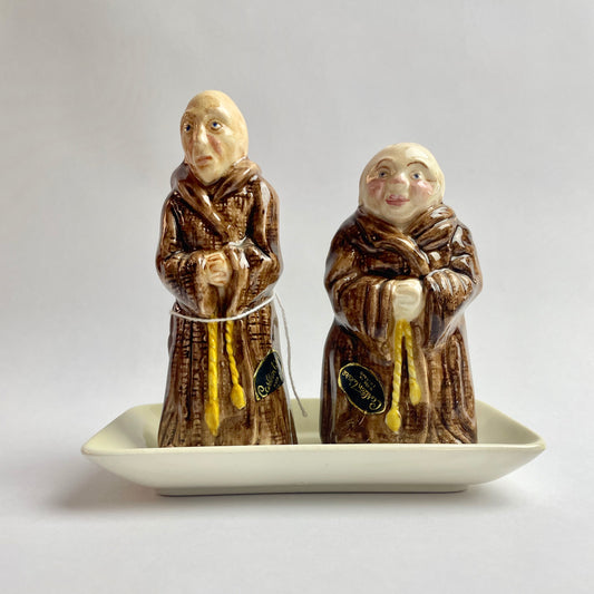 Carlton Ware Monks Salt & Pepper Shakers