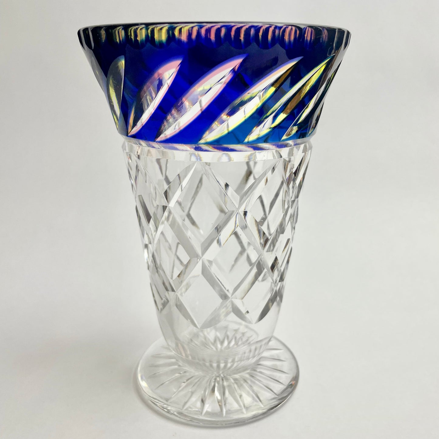 Cut Crystal Vase