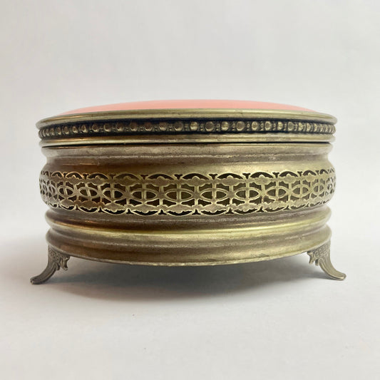 Vintage EPNS Sewing Box with Contents