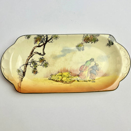 Royal Doulton Seriesware Dish 23cm - The Gleaners (scarce)
