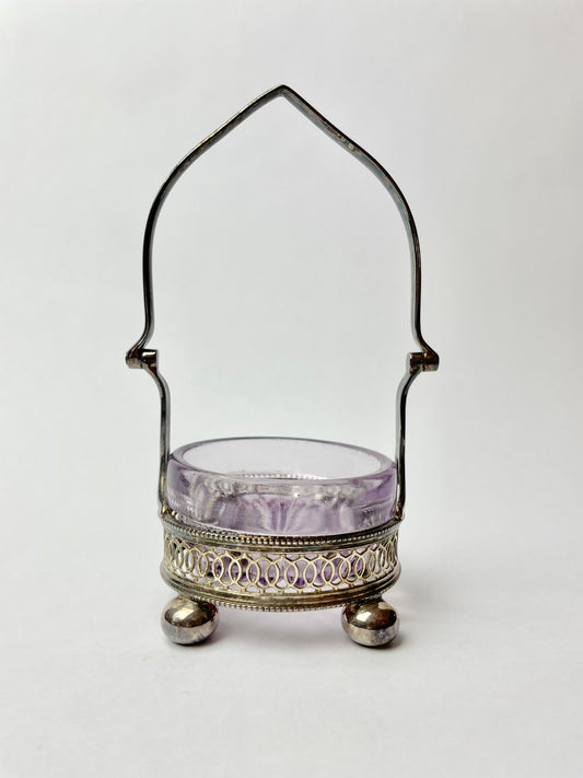 Amethyst Glass Bon Bon Dish