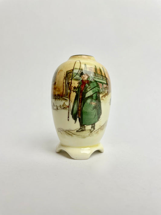 Rare Royal Doulton Dickens Ware Vase (small)