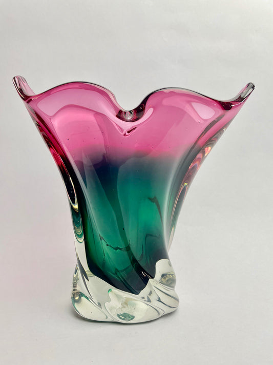 Vintage Art Glass Vase
