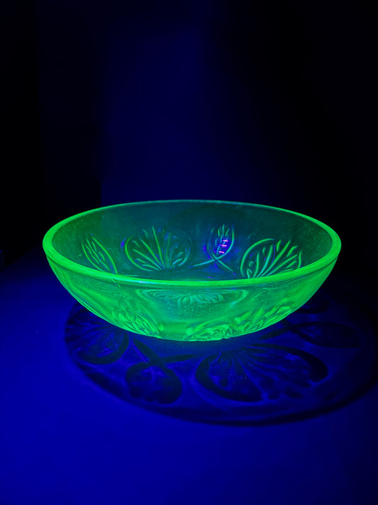 Uranium Glass Bowl