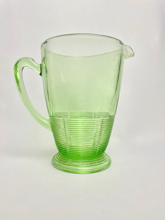 Depression Glass Jug