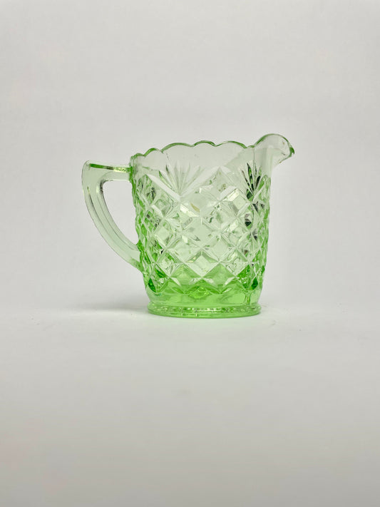 Small Depression Glass Jug