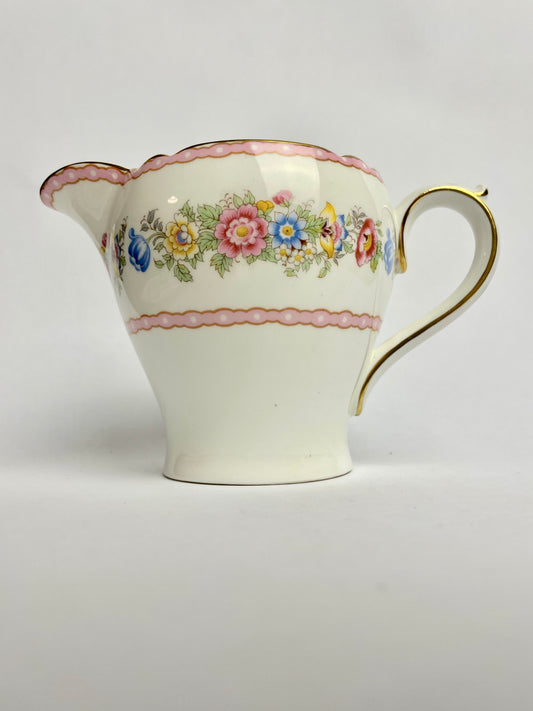 Shelley Fine Bone China Pompadour 13516 Creamer