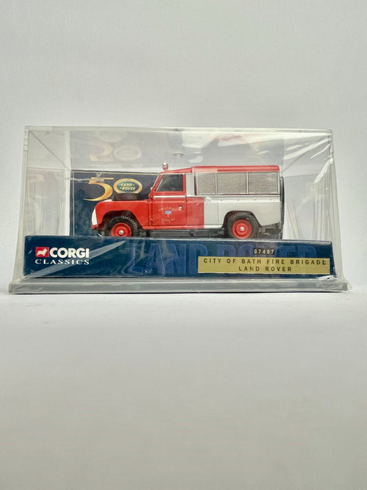 Corgi 1958-1961 Land Rover Series II City of Bath Fire Brigade 1/43 Limited Edition