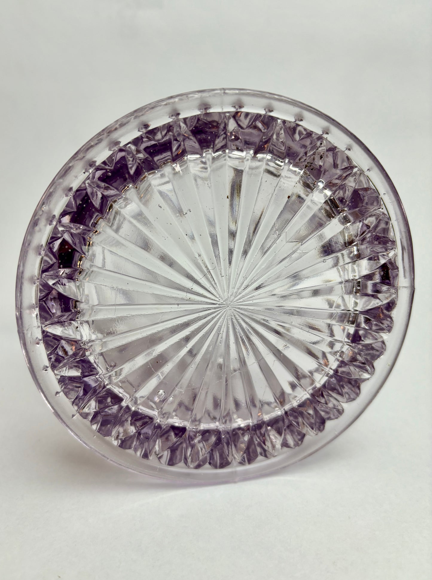 Vintage Amethyst Glass Jug