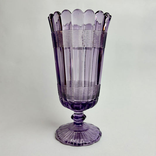 Amethyst Glass Vase