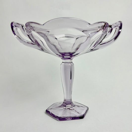 Amethyst Glass Sundae Bowl