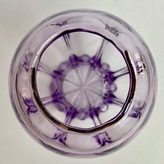 Antique Amethyst Glass Vase