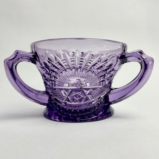 Antique Amethyst Glass Urn