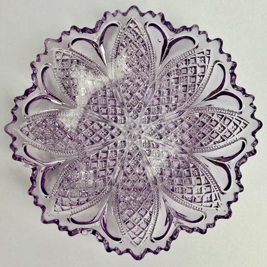 Antique Amethyst Glass Bowl