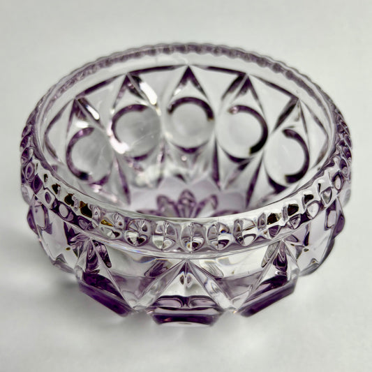 Antique Amethyst Glass Bowl by Bagley