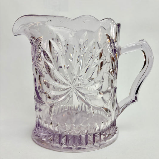 Vintage Amethyst Glass Jug