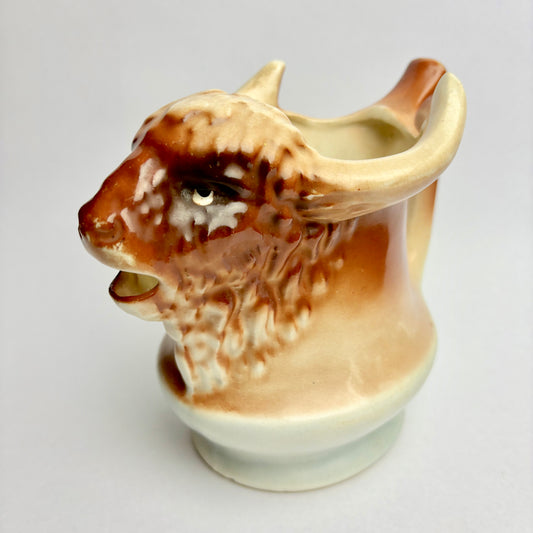 XL Antique Austrian Bison Pitcher