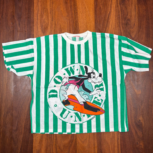 Vintage Disney Goofy Down Under Surf T-Shirt front