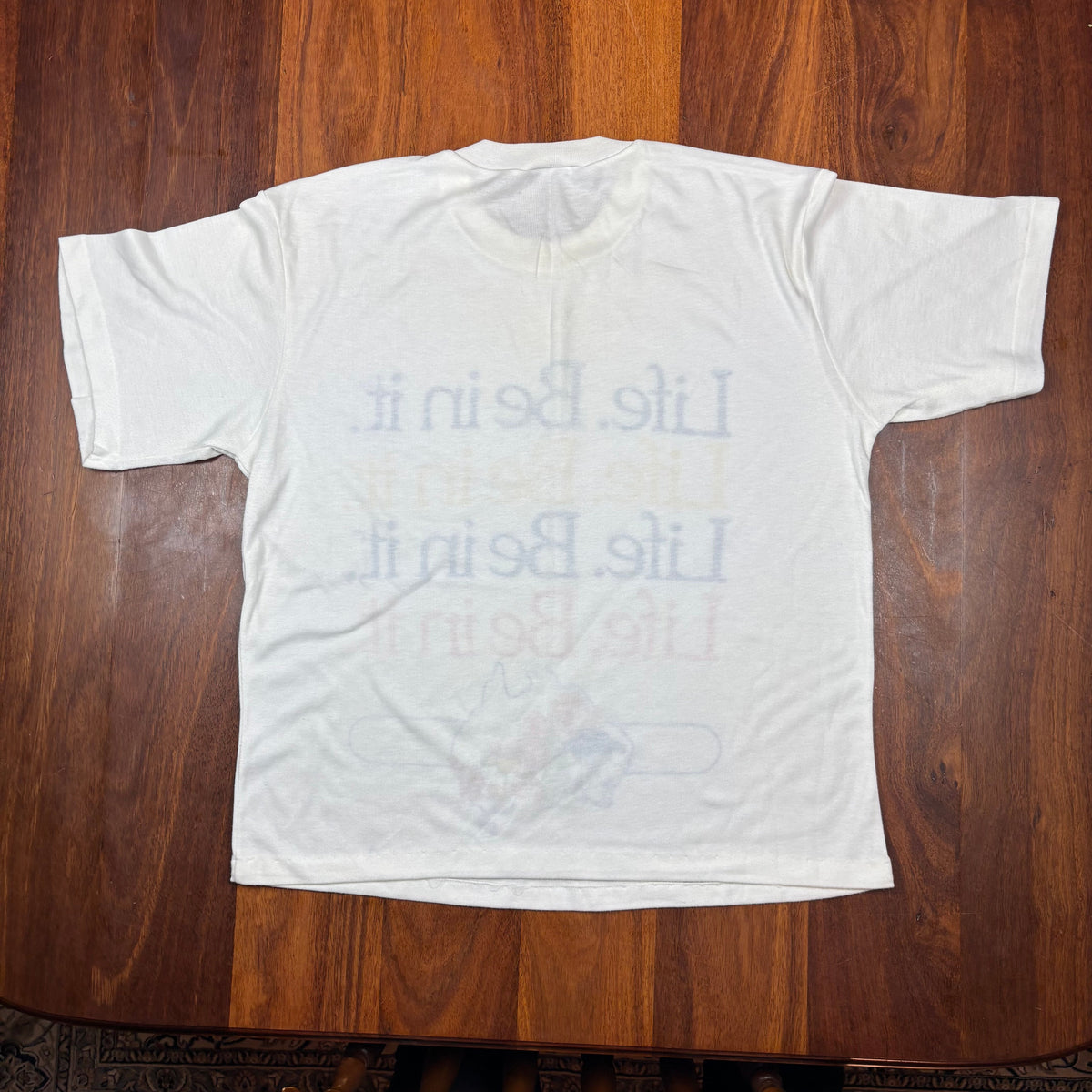 Vintage Life. Be In It. Australia T-Shirt back