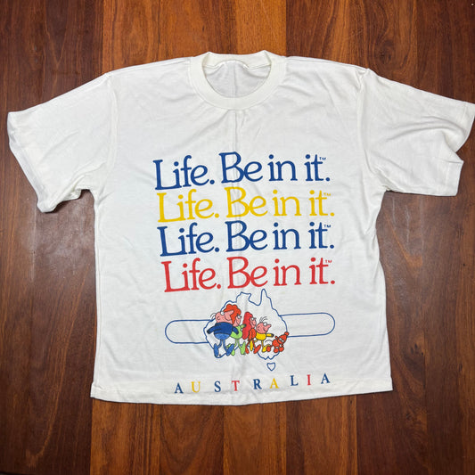 Vintage Life. Be In It. Australia T-Shirt front