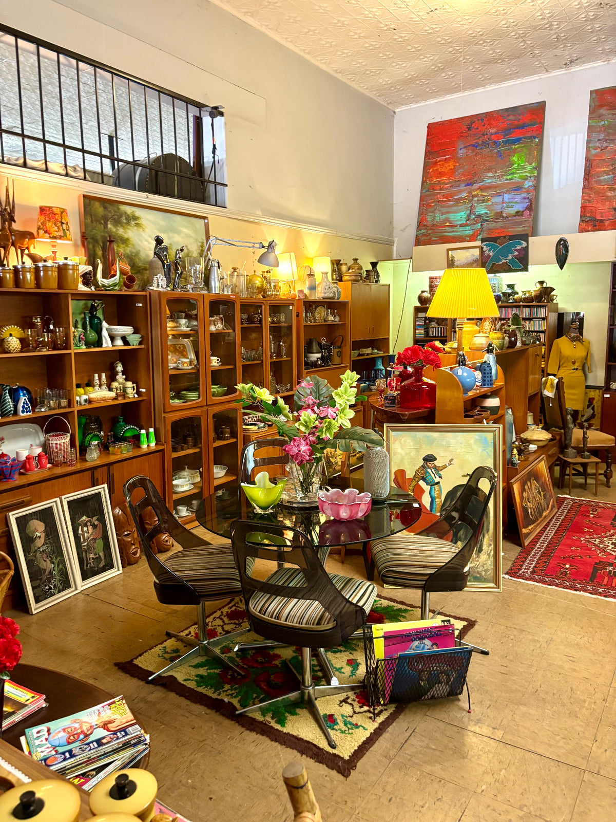 Vintage furniture and decorative objects at Northam Secondhand